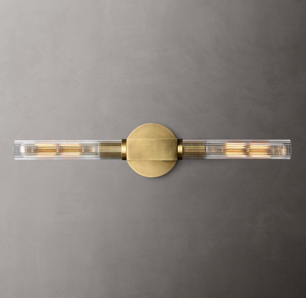 Cannele Linear Wall Light, Bathroom Wall Sconce, detail 8