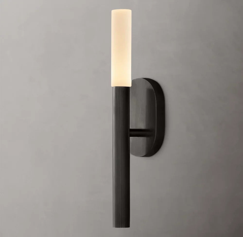 Rousseau Wall Light - 3"W x 5"H, Bathroom Wall Sconce, detail 3