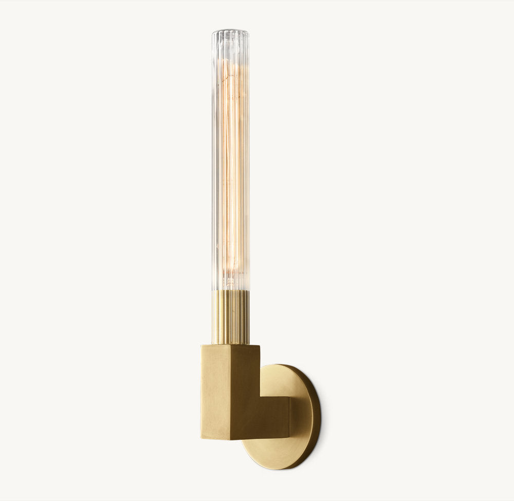 Cannele Exterior Sconce, Outdoor Wall Light, detail 11