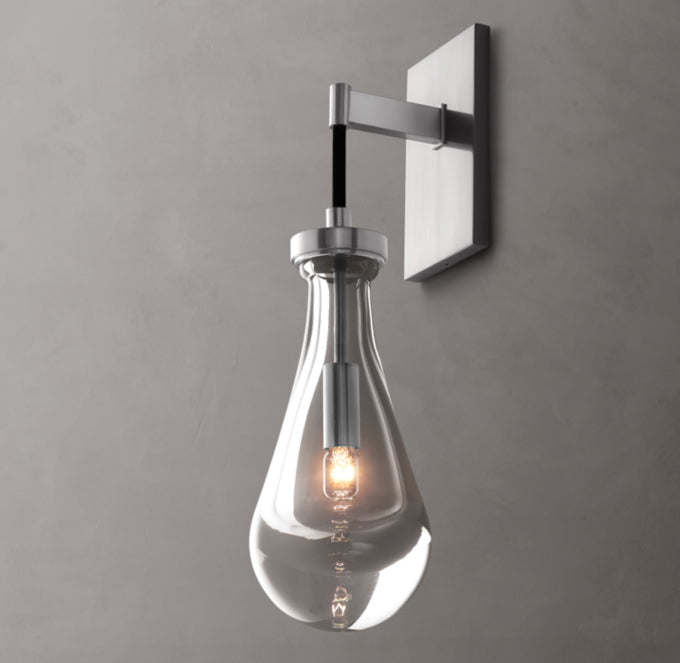 Rain Wall Light, Bedroom Wall Sconce, detail 13