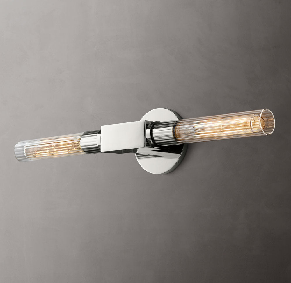 Cannele Linear Wall Light, Bathroom Wall Sconce, detail 19