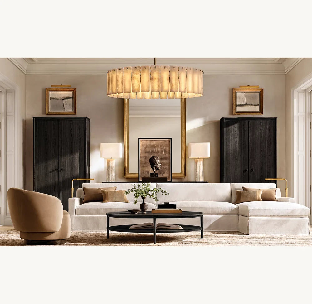Calamette Onyx Wall Light, Bathroom Wall Sconce, detail 7