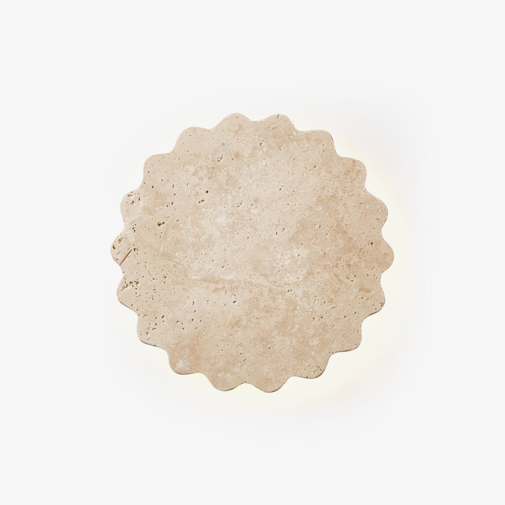Luna Scallop Wall Light, Hardwired Wall Sconce, detail 2