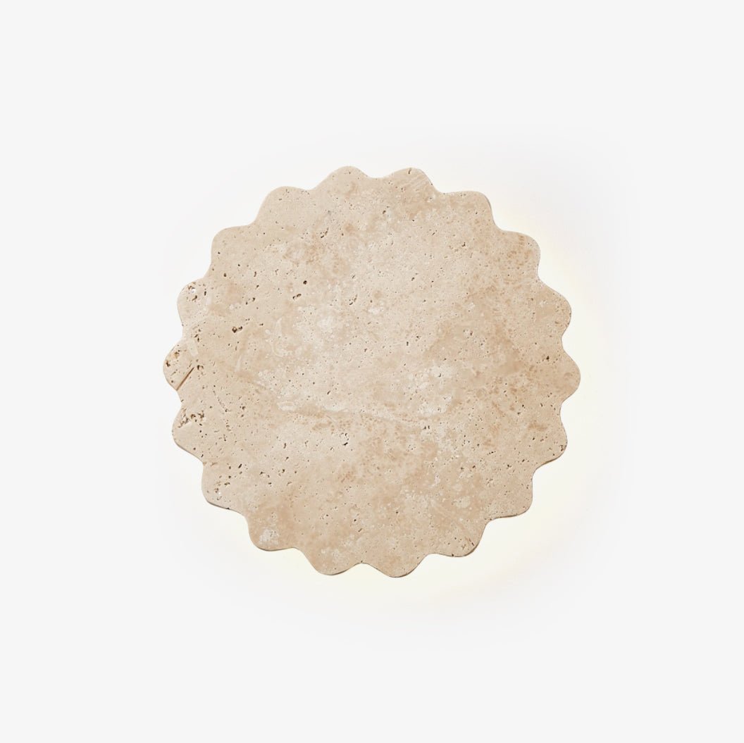 Luna Scallop Wall Light, Hardwired Wall Sconce, detail 2