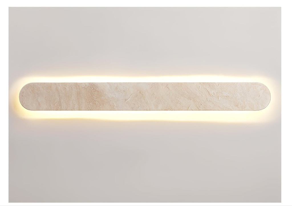 Lior Travertine Wall Light, Hardwired Wall Sconce, detail 12