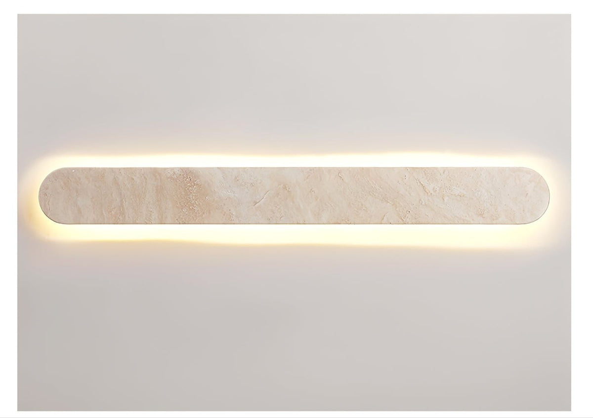 Lior Travertine Wall Light, Hardwired Wall Sconce, detail 12
