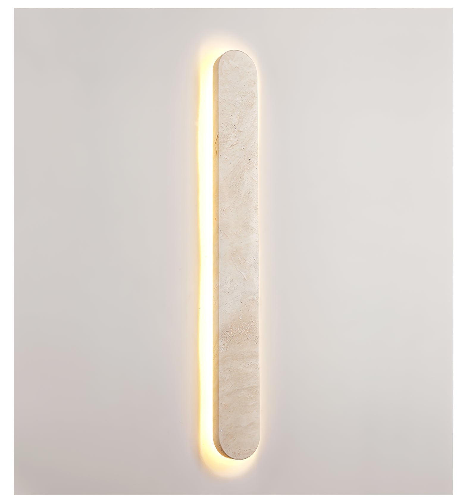 Lior Travertine Wall Light, Hardwired Wall Sconce, detail 11