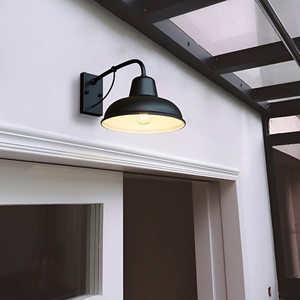 Vintage Trumpet Shaped LED Waterproof Retro Exterior Wall Fixtures Wall Light, Outdoor Wall Light, detail 4