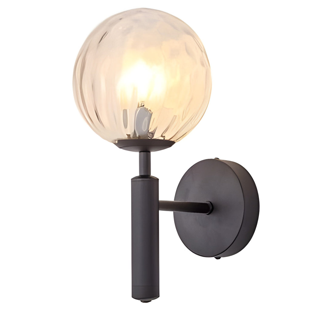 Glass Ball Shaped 5W LED Nordic Wall Light, Bedroom Wall Sconce, detail 11