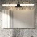 Foldable LED Vanity Fixture with Dual Adjustable Arms and 360-Degree Lighting, Bathroom Vanity Light, Iron, 18.9"