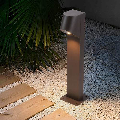 Aluminum Waterproof LED Black Contemporary Exterior Light Pathway Lighting, Outdoor Wall Light, detail 2