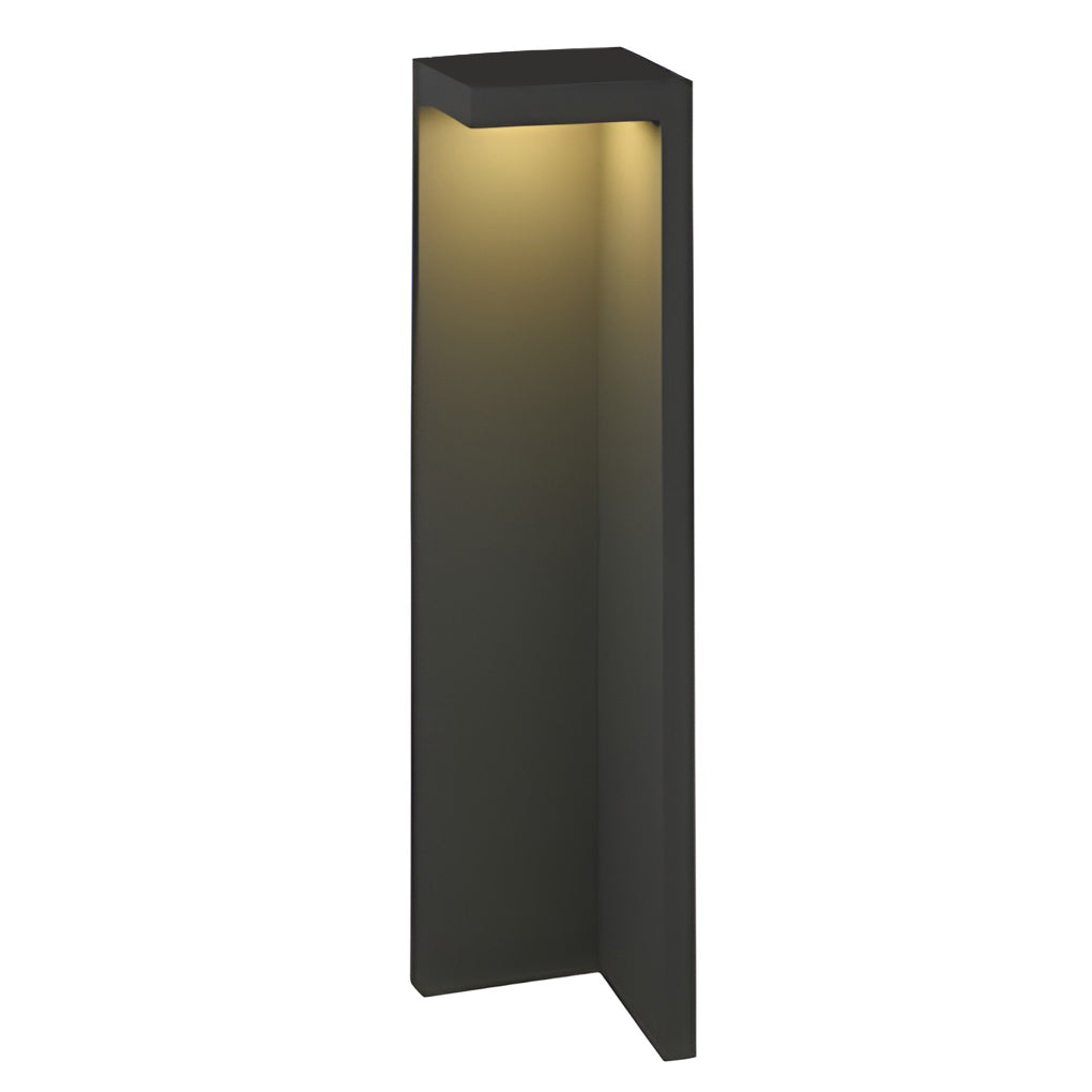 Waterproof LED Gray Contemporary Exterior Path Lights Solar Fence Post Lights, Outdoor Wall Light, detail 9