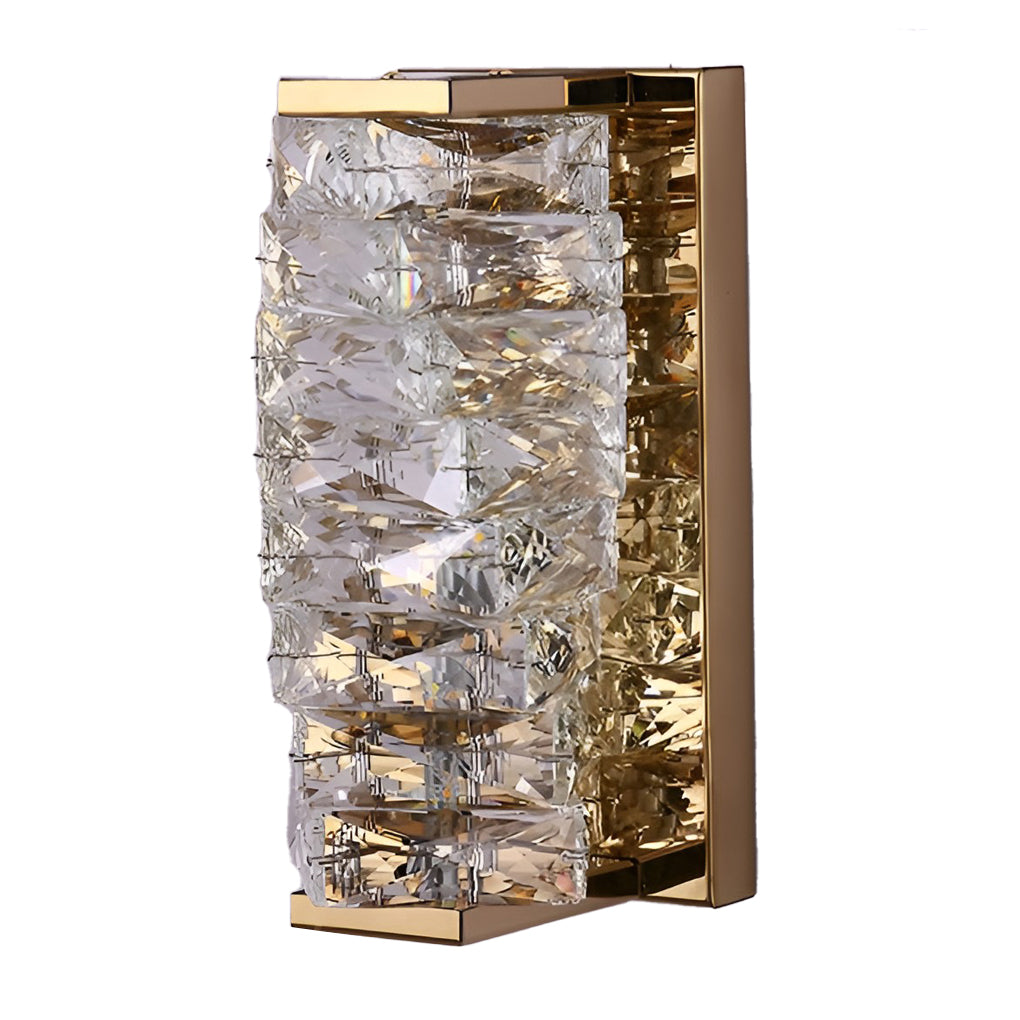 Creative Crystal Three Step Dimming Light LED Contemporary Wall Light, Bedroom Wall Sconce, detail 13