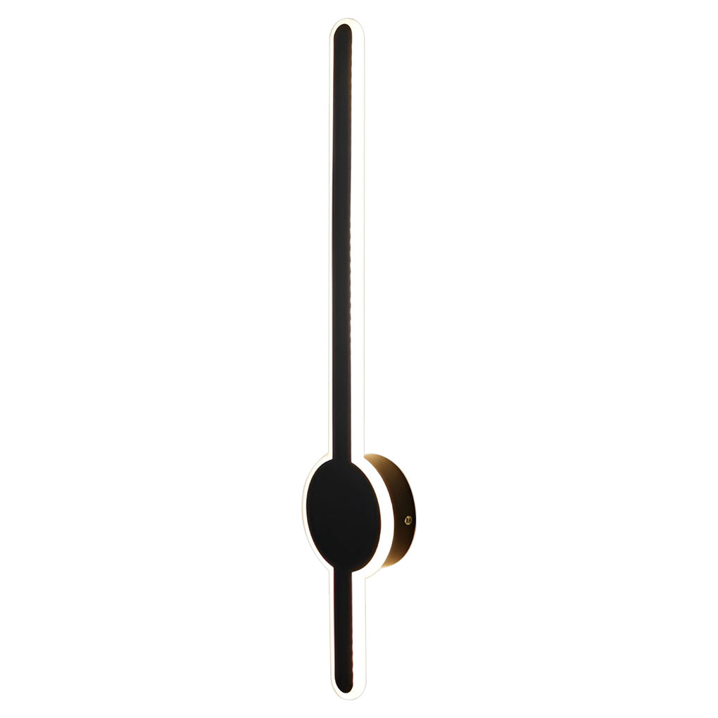 Long Strip LED Contemporary Wall Light, Bedroom Wall Sconce, detail 9