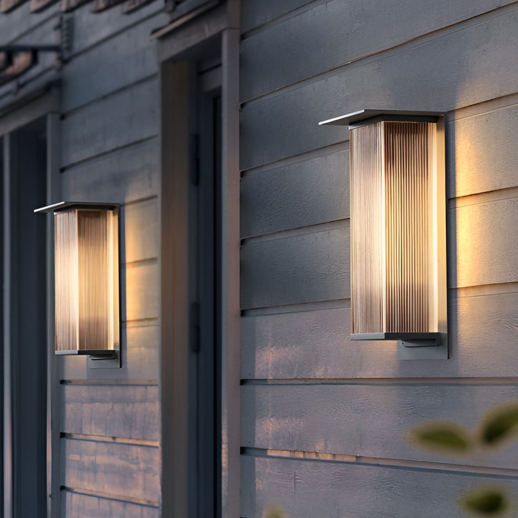 Box Waterproof LED 3w Contemporary Exterior Solar Wall Fixtures Lighting, Outdoor Wall Light, detail 2