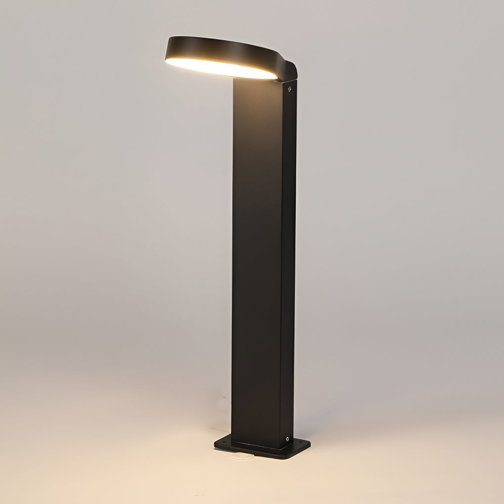 Spoon-shaped Waterproof 18W LED Black Contemporary Wall Light Pathway Lights, Wall Sconce, detail 13