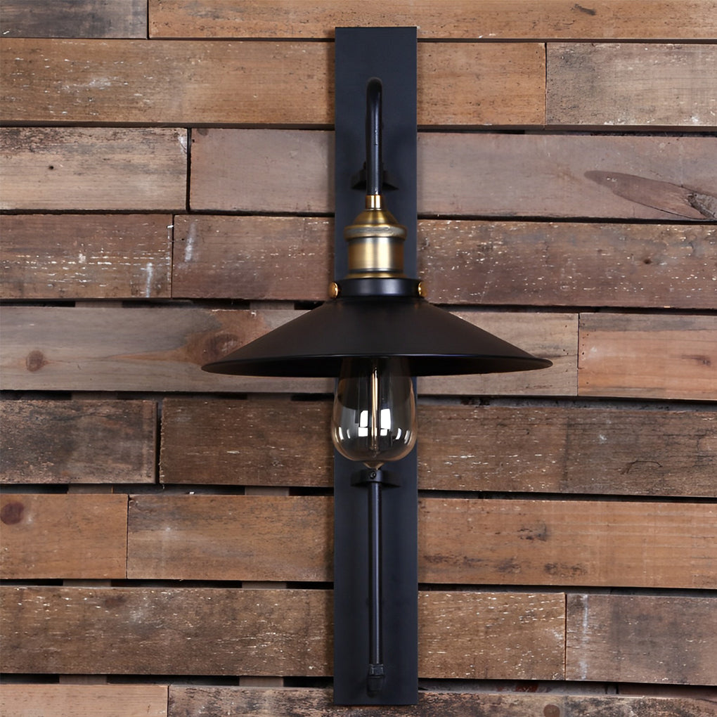 Adjustable Creative LED Black Retro Industrial Wall Light Sconce Lighting, Bedroom Wall Sconce, detail 5