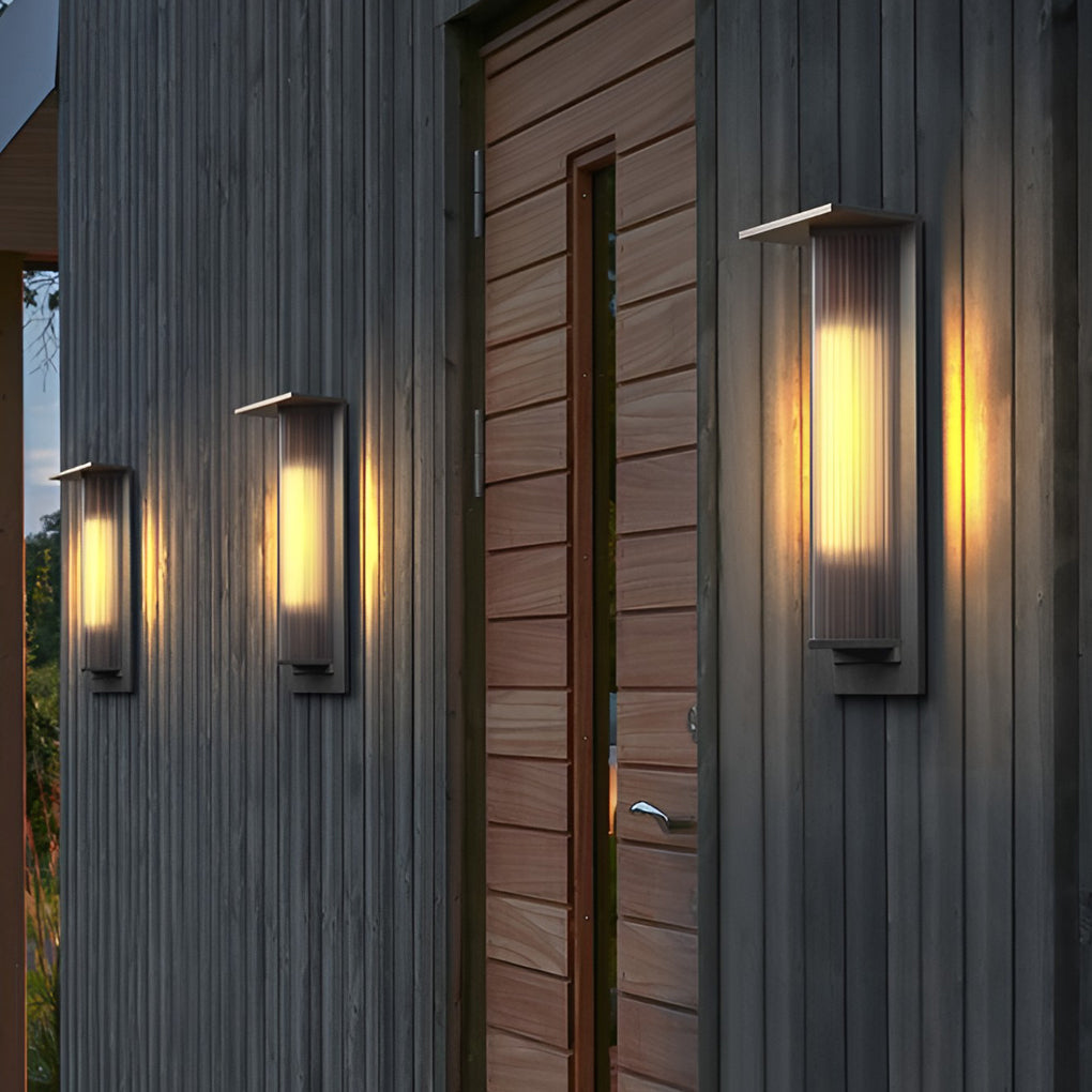 Waterproof LED Solar Vintage Exterior Wall Light Fixture Wall Light, Outdoor Wall Light, detail 5