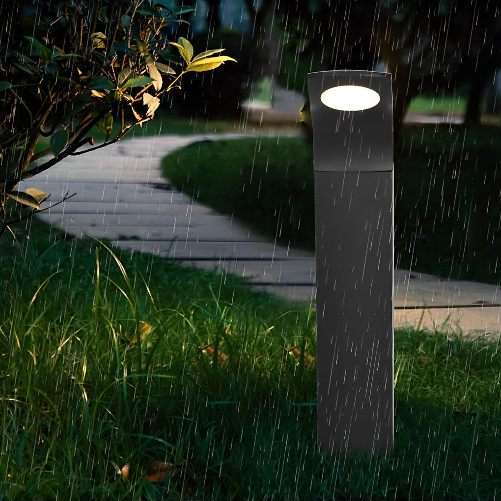 Waterproof IP65 COB LED Black Contemporary Exterior Pathway Lights, Outdoor Wall Light, detail 5