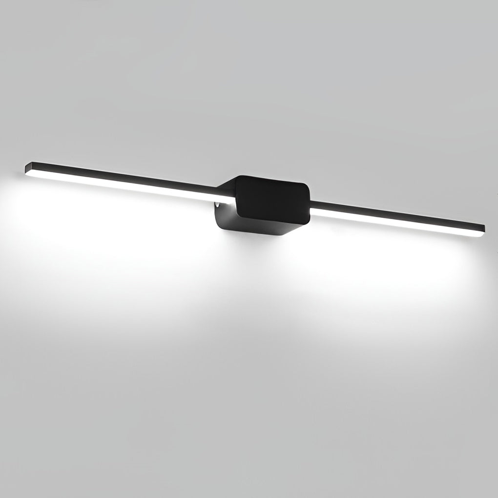 16''/24''/31'' Contemporary LED Linear Bathroom Vanity Fixture with Central Box Frame, Bathroom Vanity Light, detail 6