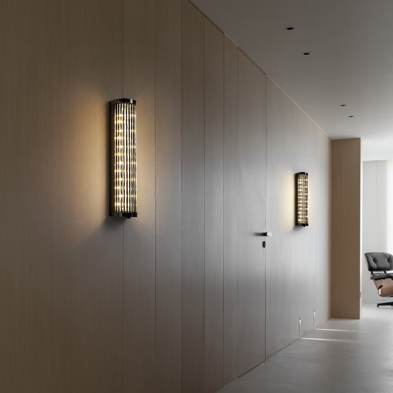 Luma Column Wall Light, Hardwired Wall Sconce, detail 5