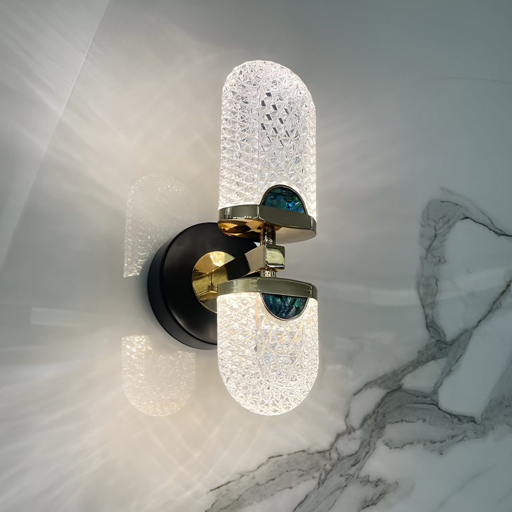 Creative LED Wall Fixtures with Three-Step Dimming - Up and Down Light Effect, Bedroom Wall Sconce, detail 5