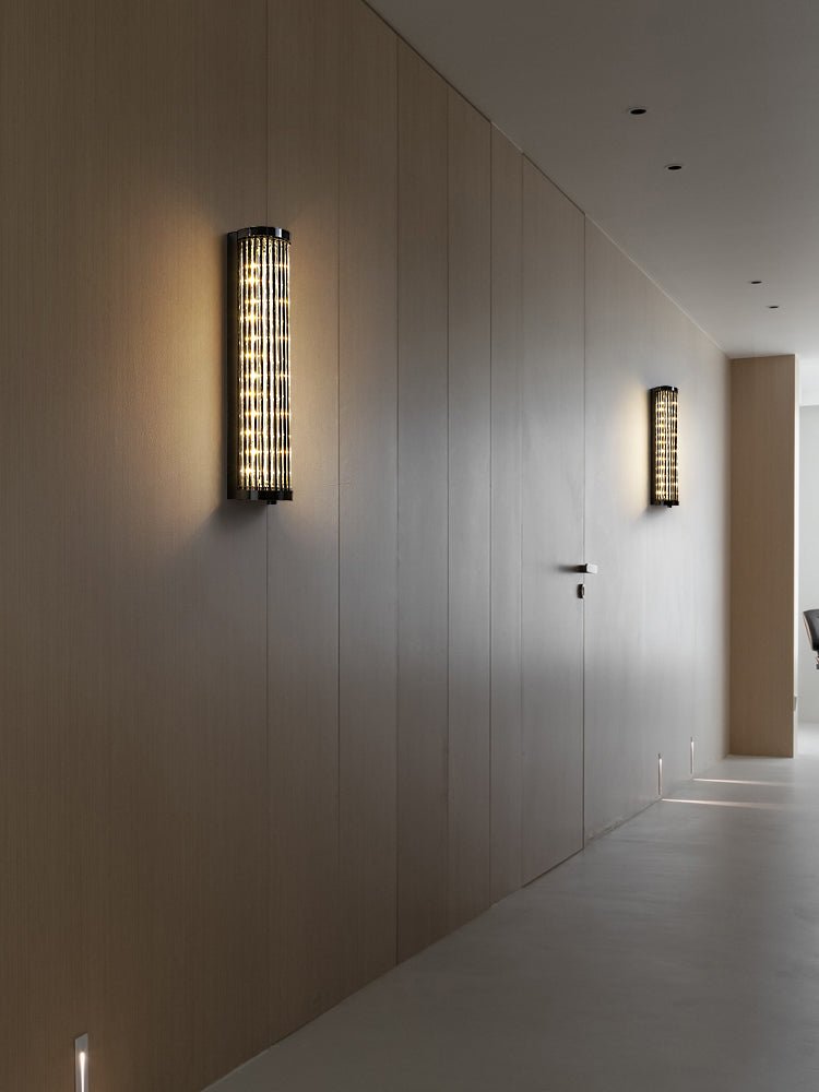 Luma Column Wall Light, Hardwired Wall Sconce, detail 10