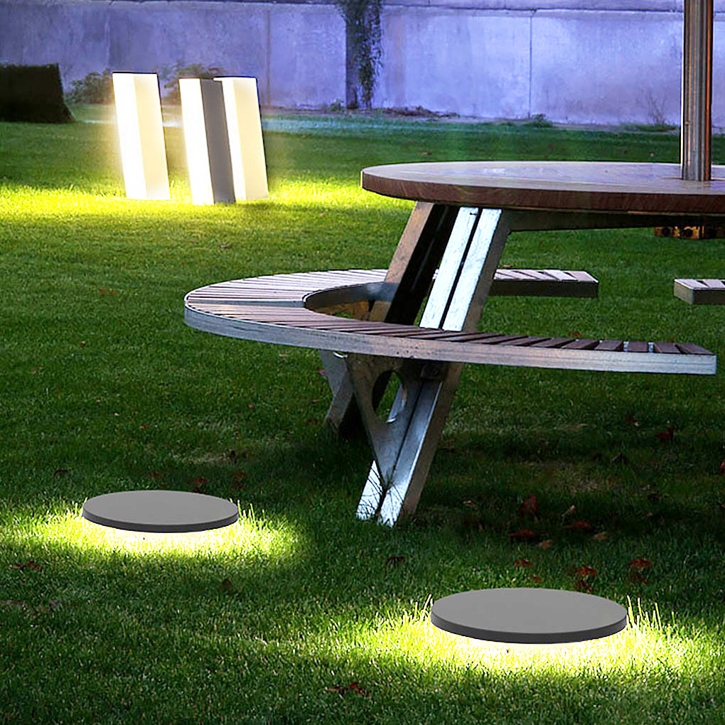 Exterior Flat Grass Solar Light LED Landscape Ground Lights for Villa Garden, Outdoor Wall Light, detail 2