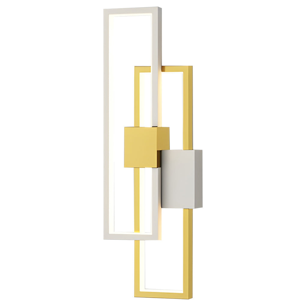 Box Three-color Light LED Nordic Wall Light, Bedroom Wall Sconce, detail 11