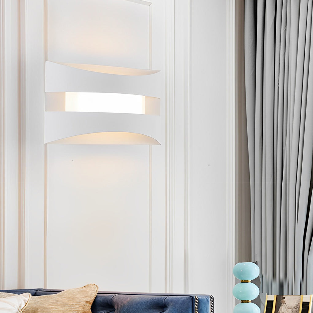 Box Creative LED Clean-Lined Nordic Bedside Wall Light, Bedroom Wall Sconce, detail 3