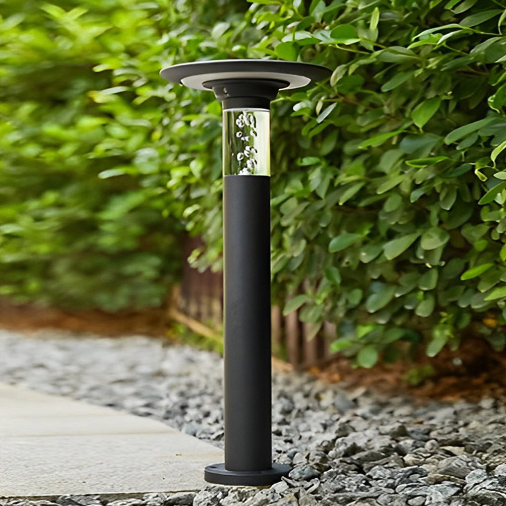 Circular Creative Bubble Design Waterproof LED Contemporary Solar Path Lights, Outdoor Wall Light, detail 7