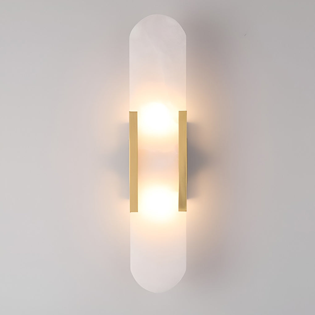 Electroplated Metal G4 LED Up and Down Lights Contemporary Wall Fixtures Lighting, Bedroom Wall Sconce, detail 6