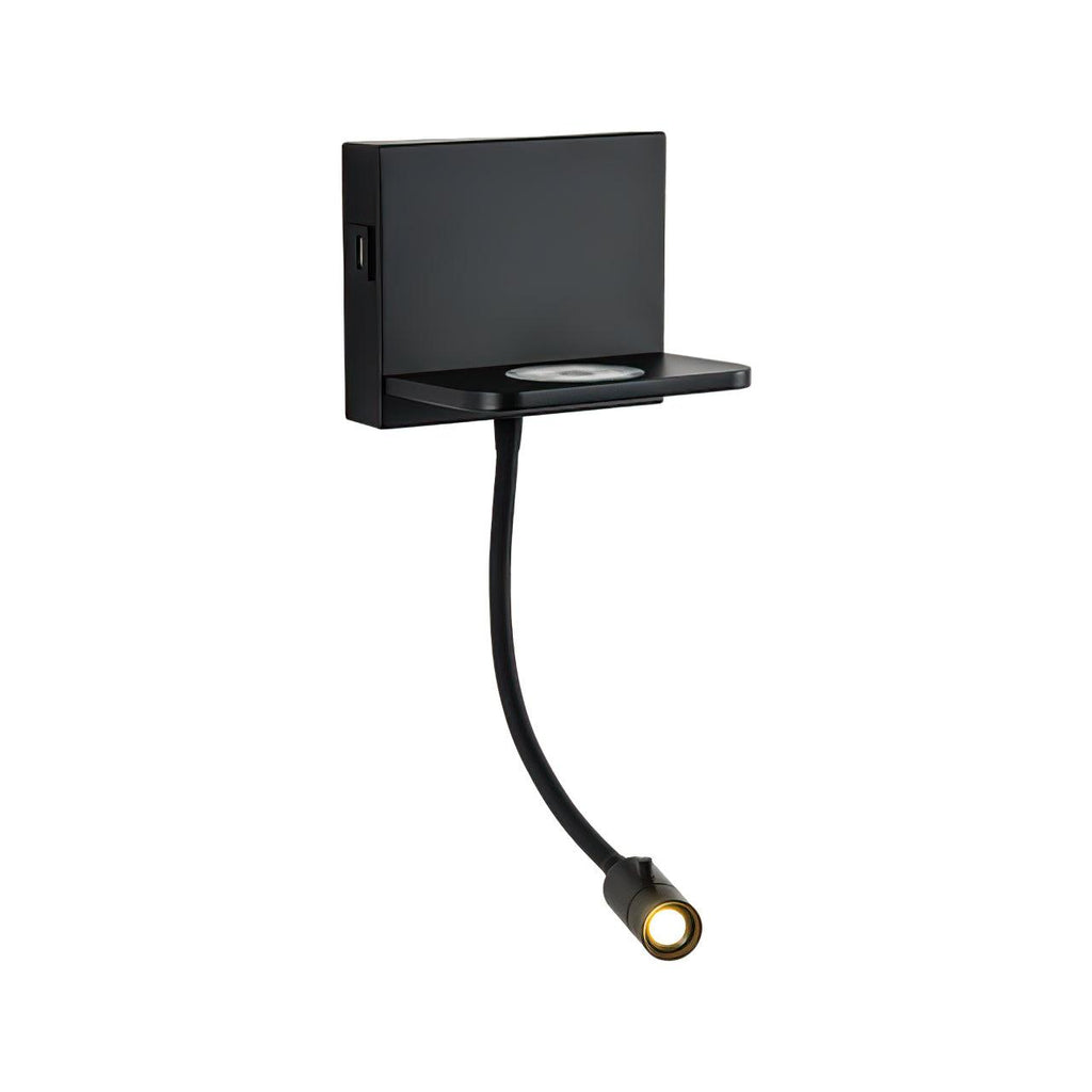 Mr. X LED Wall Light, Bedroom Wall Sconce, Metal, L 23.5cm x W 15cm x H 12cm