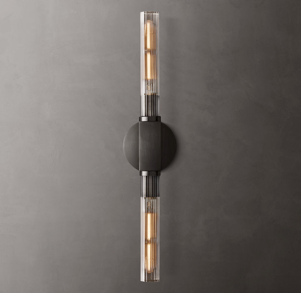 Cannele Linear Wall Light, Bathroom Wall Sconce, detail 13