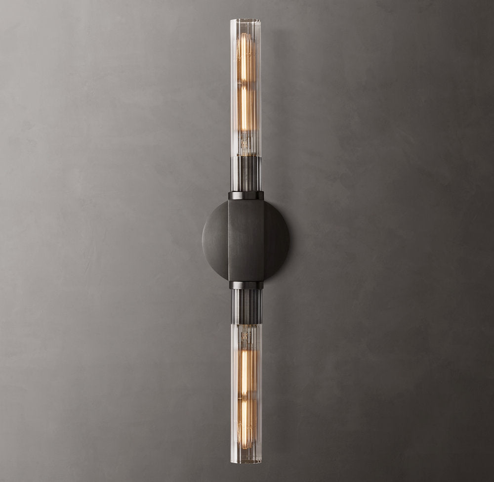 Cannele Linear Wall Light, Bathroom Wall Sconce, detail 13