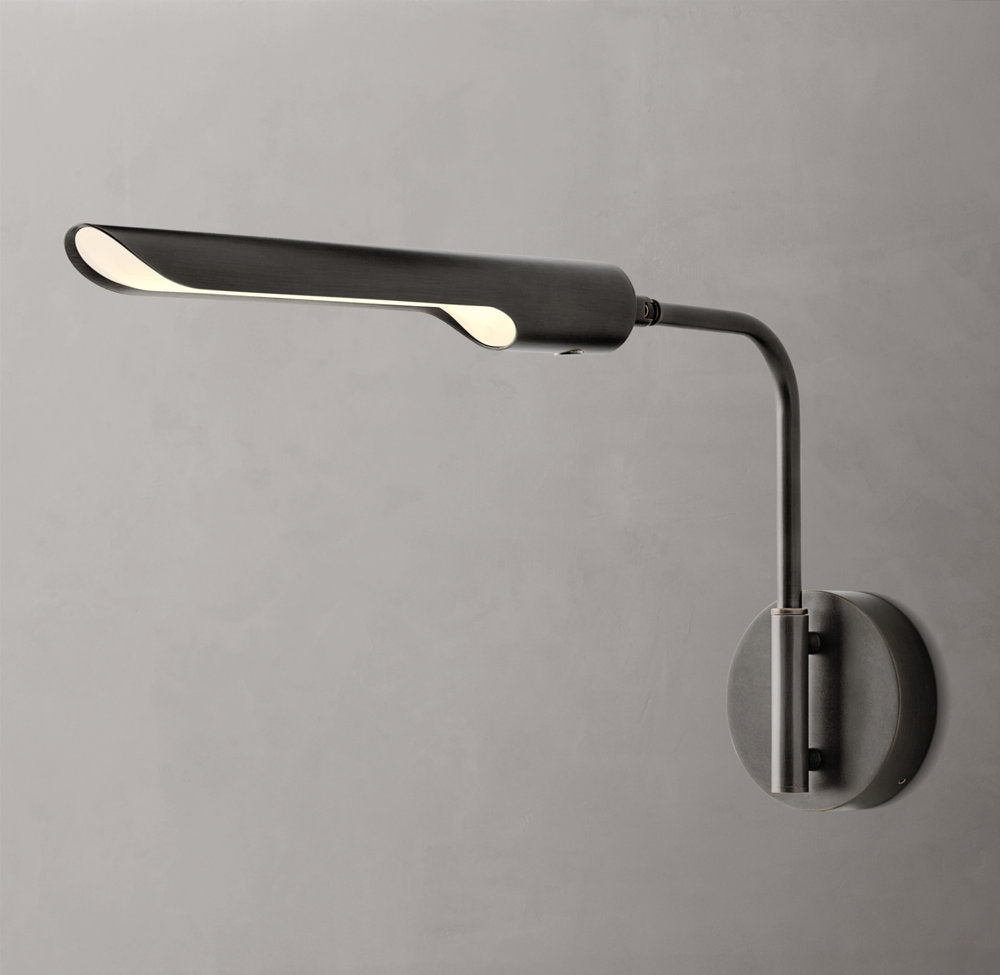 Quinton Task Wall Light, Plug-In Wall Sconce, detail 3