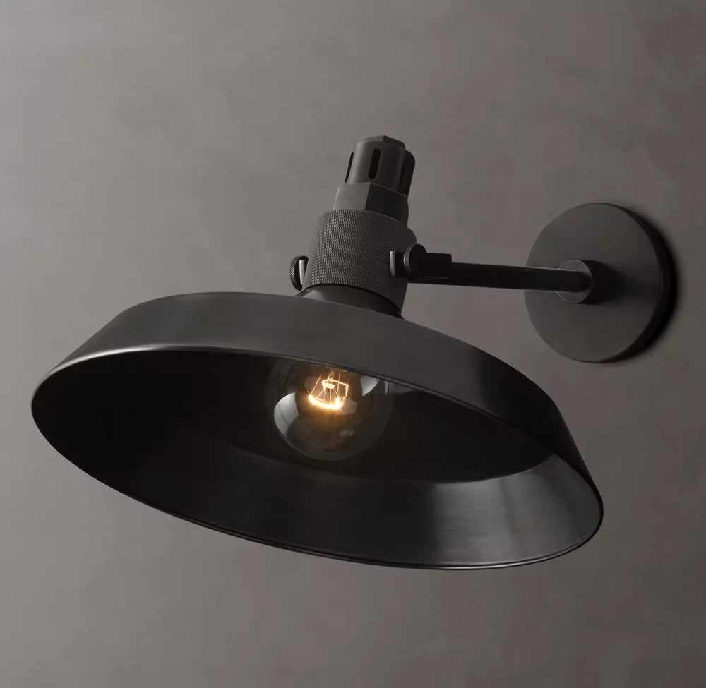 Condorcet Metal Shade Wall Light, Wall Sconce, detail 11