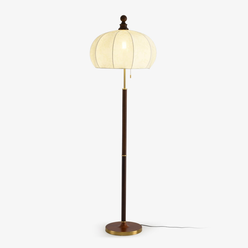 Ellora Vintage Floor Light, Floor Lamp, Fabric, Dia 45cm x H 155cm