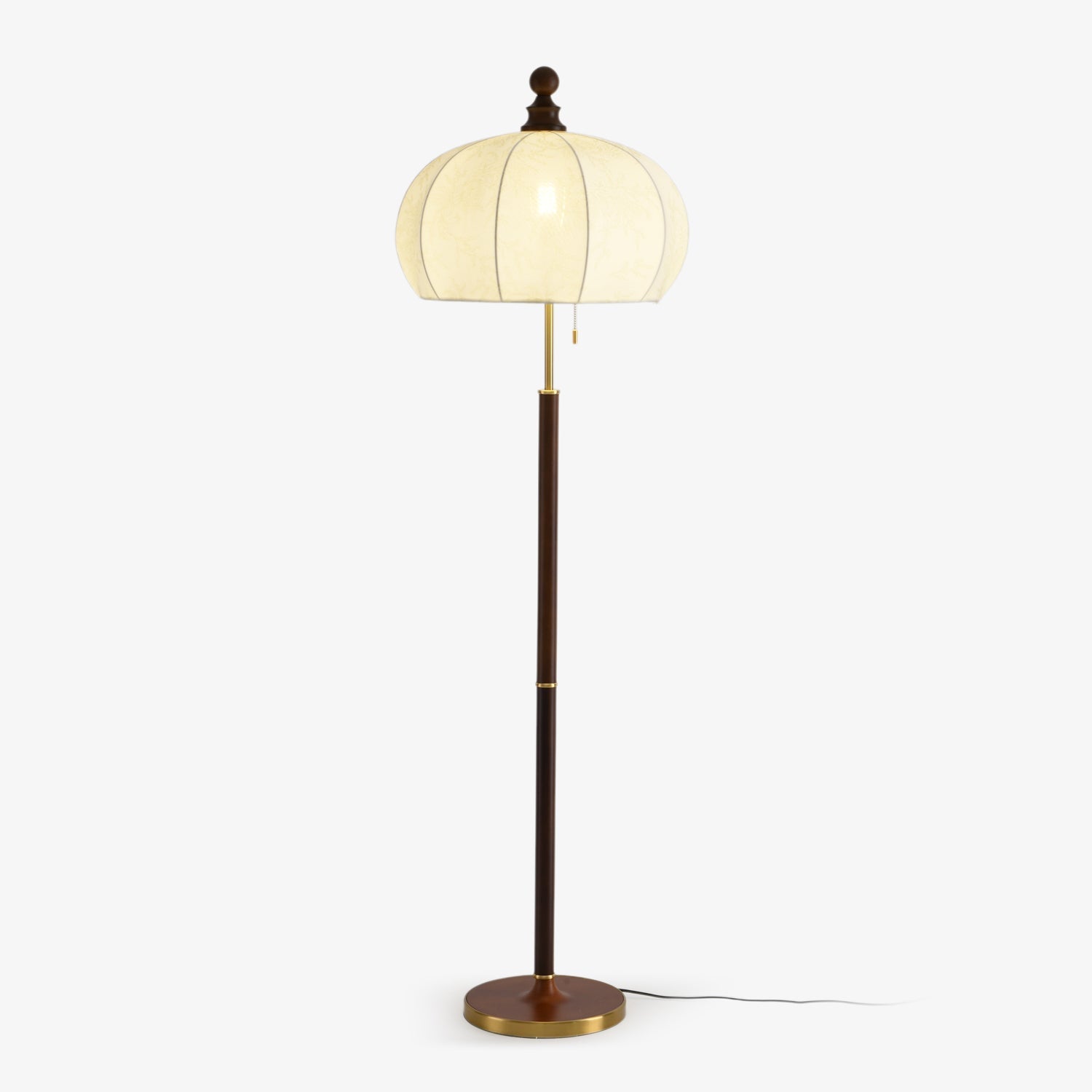 Ellora Vintage Floor Light, Floor Lamp, Fabric, Dia 45cm x H 155cm