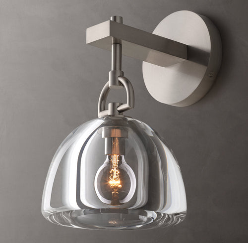 Botanist Dome Wall Light, Bedroom Wall Sconce, detail 2