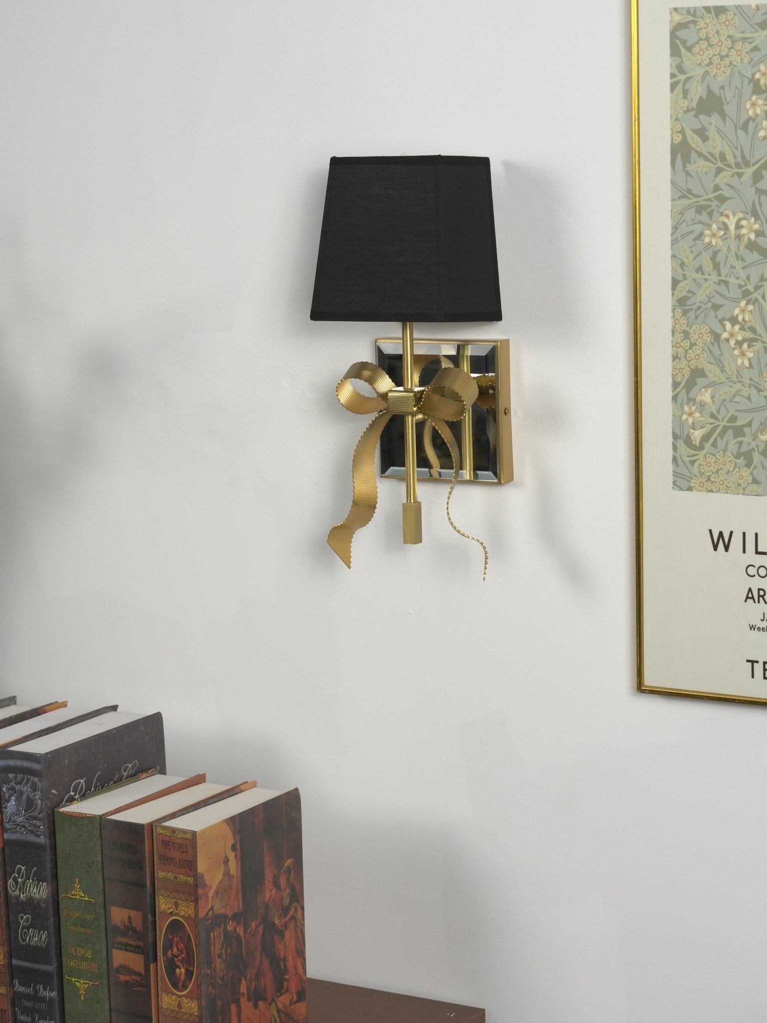 Belle Bow Wall Light, Hardwired Wall Sconce, detail 24