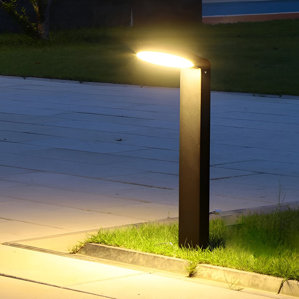 Spoon-shaped Waterproof 18W LED Black Contemporary Wall Light Pathway Lights, Wall Sconce, detail 5