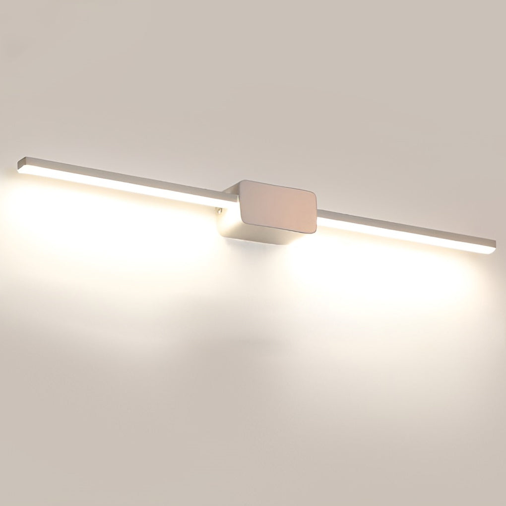 16''/24''/31'' Contemporary LED Linear Bathroom Vanity Fixture with Central Box Frame, Bathroom Vanity Light, detail 9