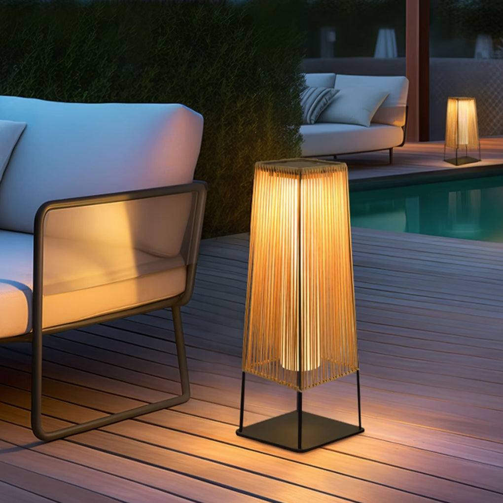 Rubber Solar LED Exterior Floor Light, Outdoor Wall Light, detail 3