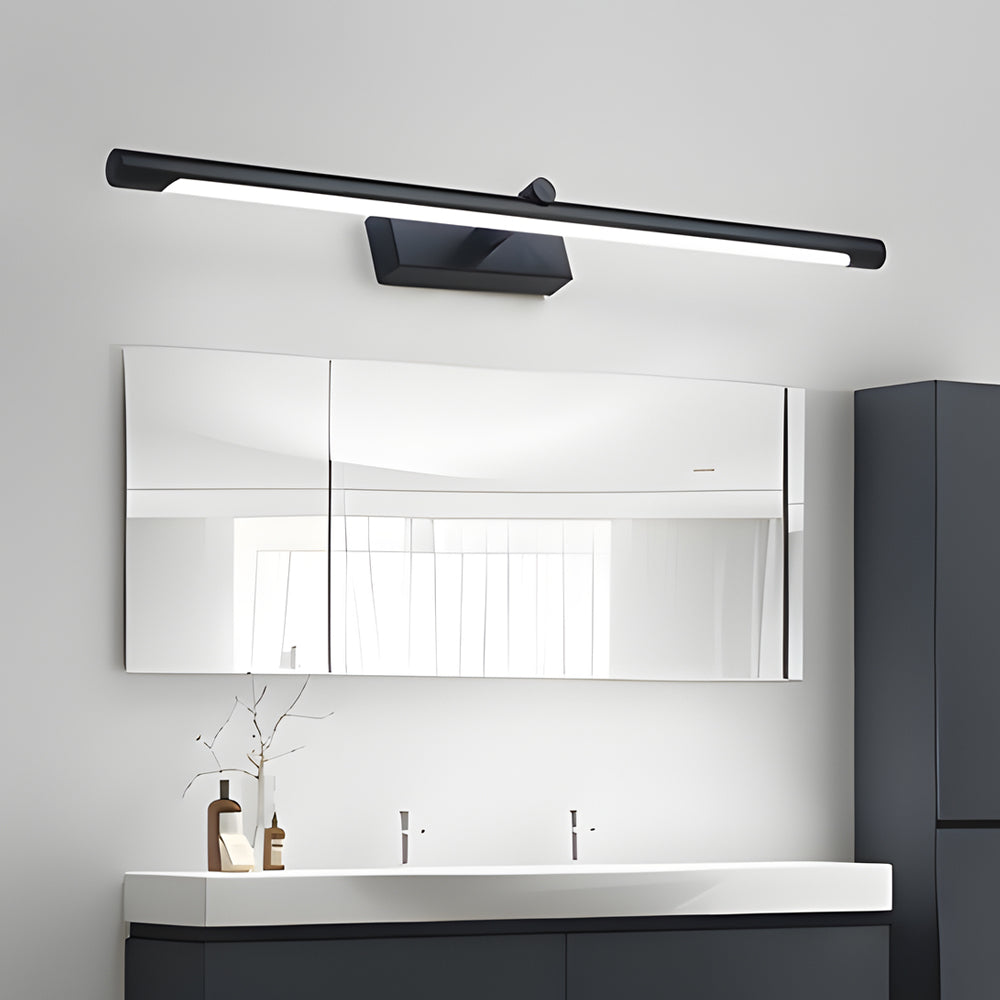 240° Adjustable Linear LED Vanity Fixture with Contemporary Clean-Lined Design, Bathroom Vanity Light, detail 4