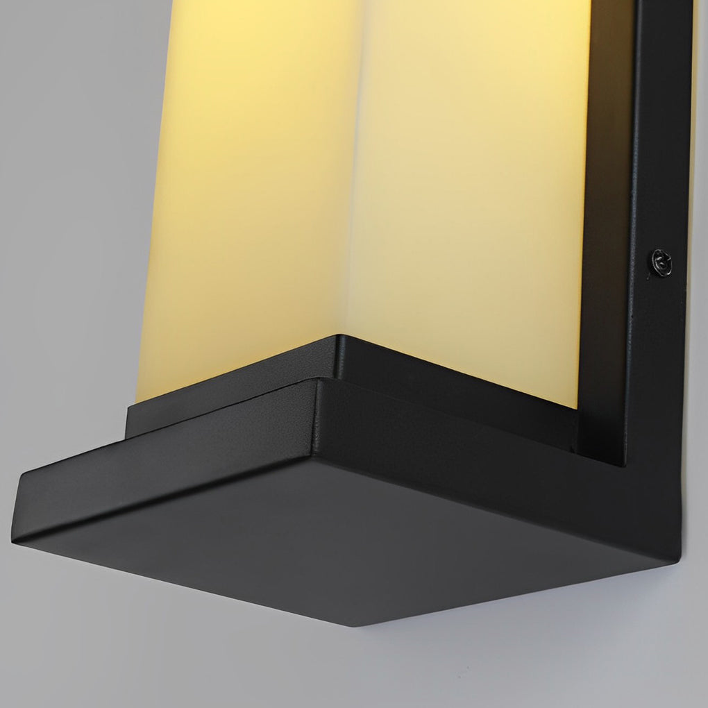 Strip Clean-Lined Waterproof Stainless Steel Contemporary Exterior Wall Fixtures, Outdoor Wall Light, detail 5