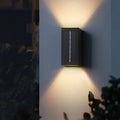 Box Waterproof Up and Down Lights LED Solar Contemporary Wall Light, Wall Sconce, 6" W X 11" H