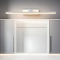 Rotatable Seeded Acrylic LED Bathroom Vanity Fixture Dimmable Contemporary Bath Bar, Bathroom Vanity Light, Iron, 15.7"