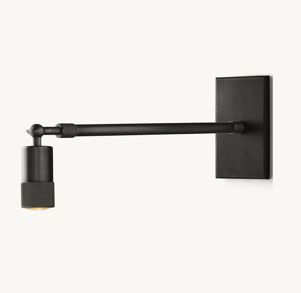 Utilitaire Grand Telescoping Wall Light, Bedroom Wall Sconce, detail 11
