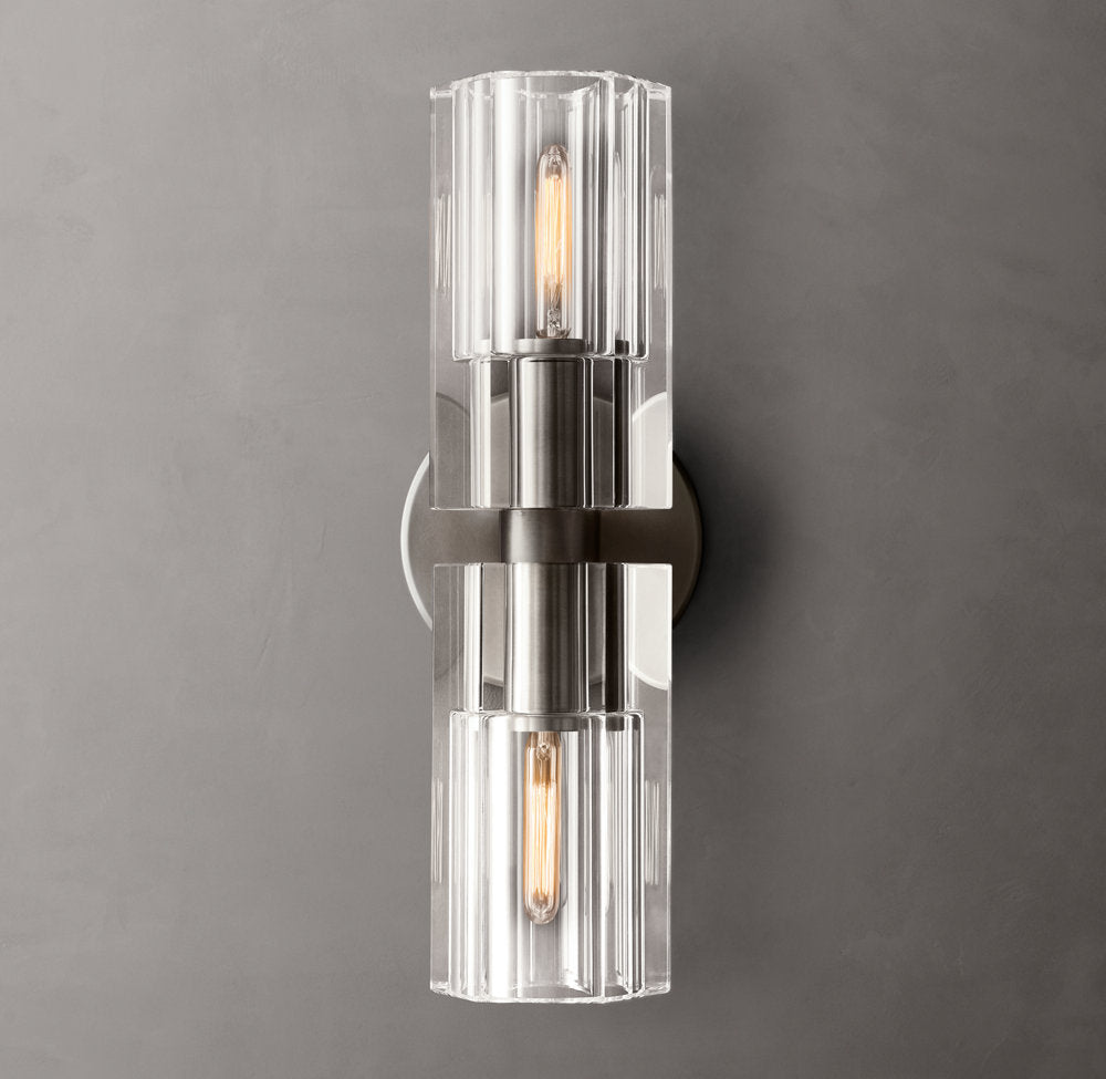 Arcachon Linear Wall Light, Bathroom Wall Sconce, detail 11